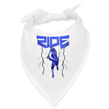 Scooter Stunt Kickboard Roller - Bandana - Weiß - Vorne