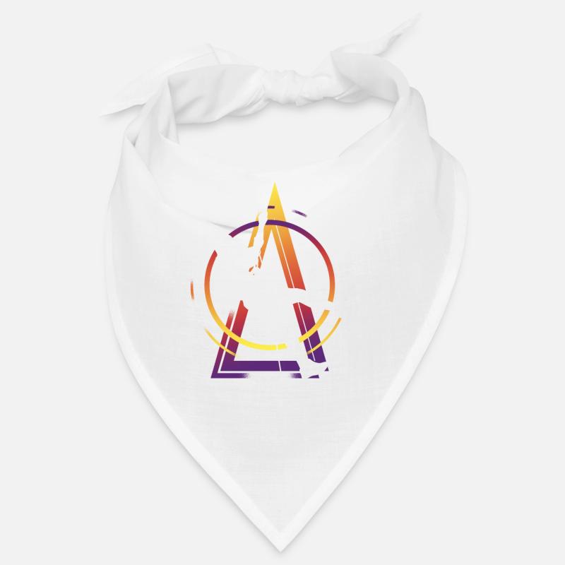 Climbing Climbing Climbers Mountains Climbing Wall - Bandana - white