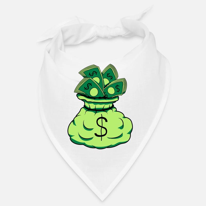 Money Sack Notes Bandana