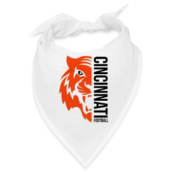 Cincinnati - Ohio - American Football Team - Bandana - Weiß - Vorne