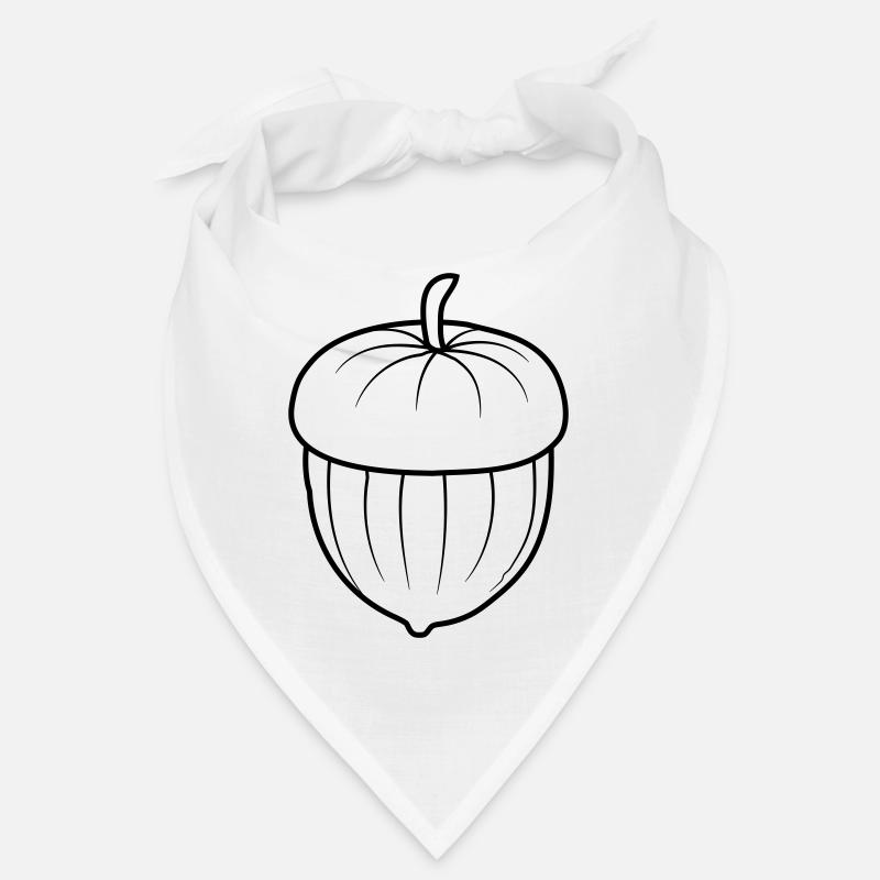 Design Acorn Nut Bandana