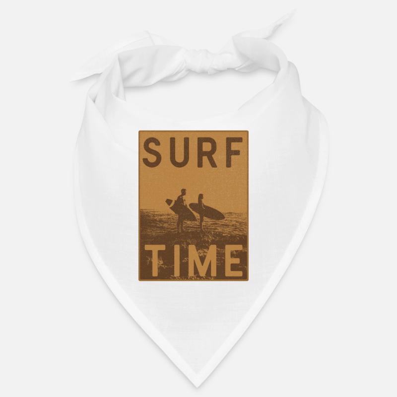 Affiche vintage Surftime Bandana