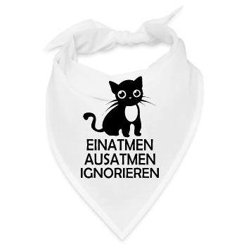Home Office Work - Bandana - Weiß - Vorne