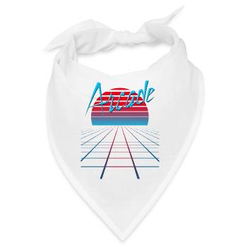 NERDY forever - Arcade - Bandana - Weiß - Vorne