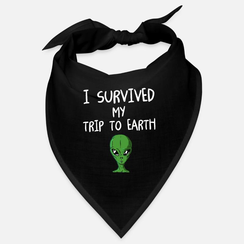 Alien Tshirt UFO Alien Children Mars Gentlemen Bandana
