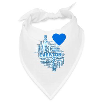 Liverpool - Bandana - Weiß - Vorne