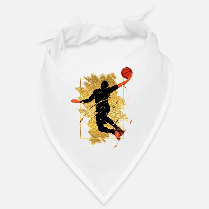 Basketteur Basketteur Dunking Gold Splash Bandana