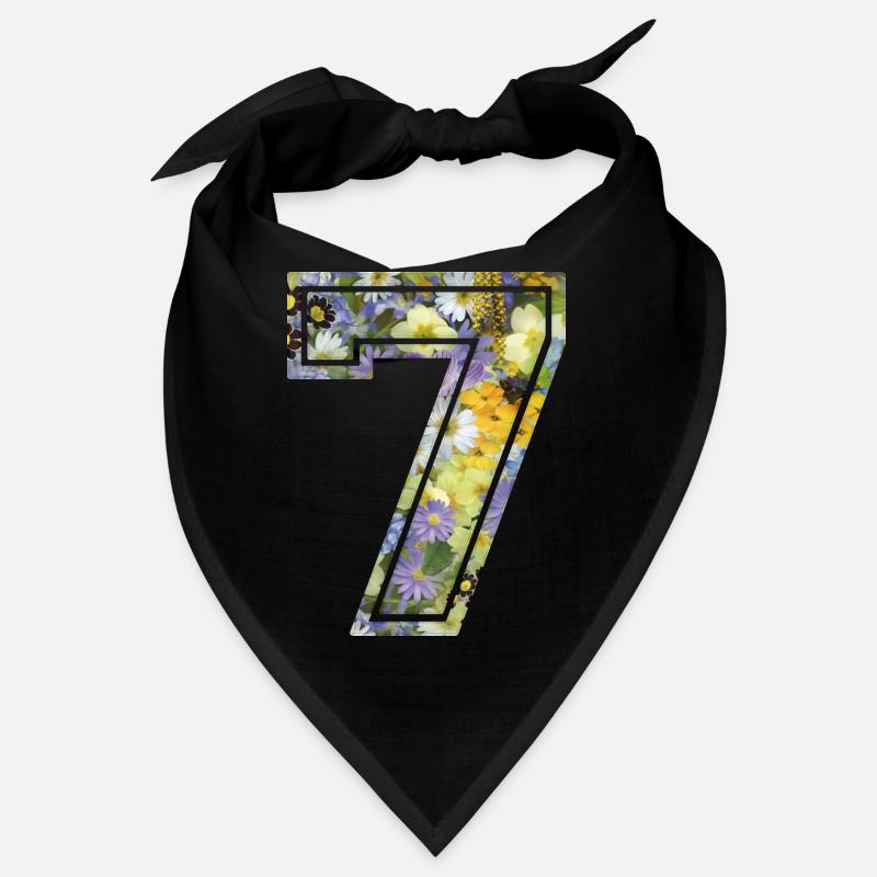Numero 7 fleur, Équipe Foot, basket université Bandana