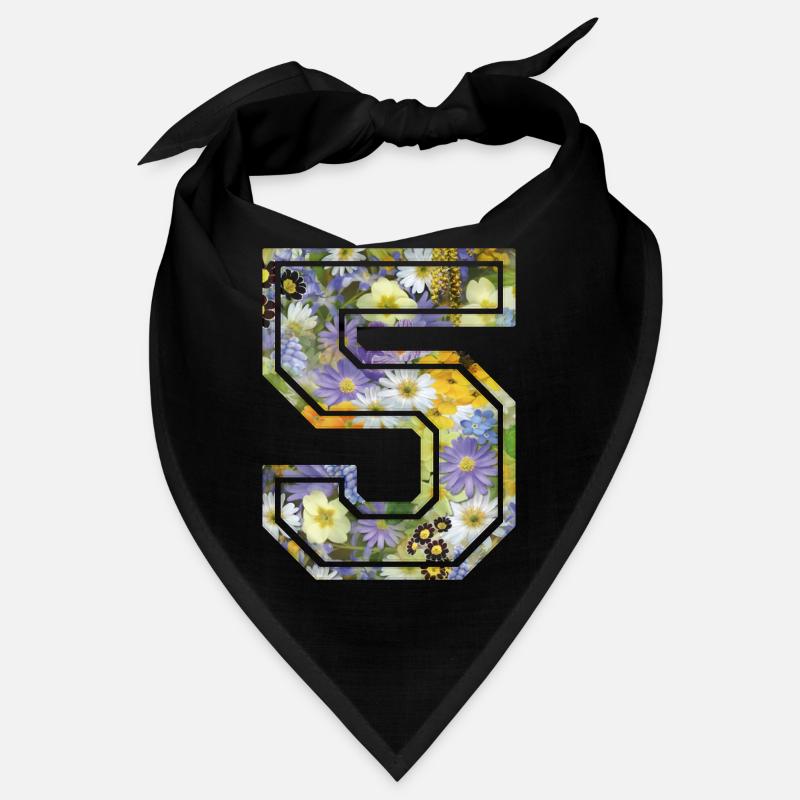 Numero 5 fleur, Équipe Foot, basket université Bandana