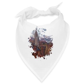 Stadt - Bandana - Weiß - Vorne