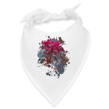 Herbst - Bandana - Weiß - Vorne