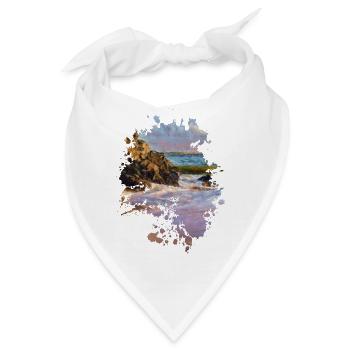 Strand - Bandana - Weiß - Vorne