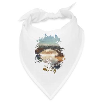 Brücke - Bandana - Weiß - Vorne