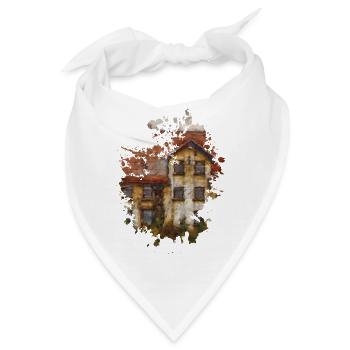Haus - Bandana - Weiß - Vorne