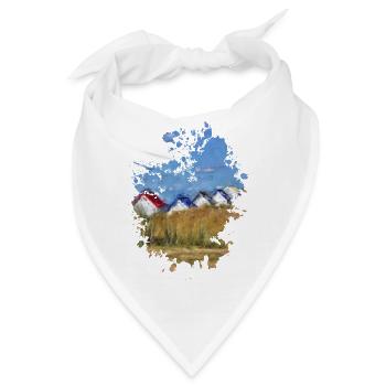 Strand - Bandana - Weiß - Vorne