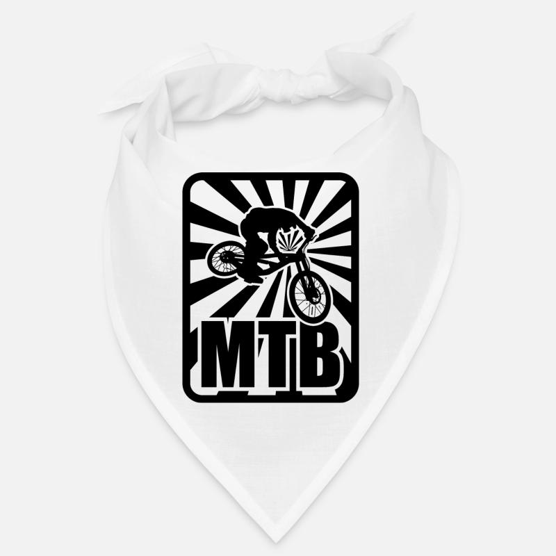 VTT, vélos, cyclisme - Bandana - blanc
