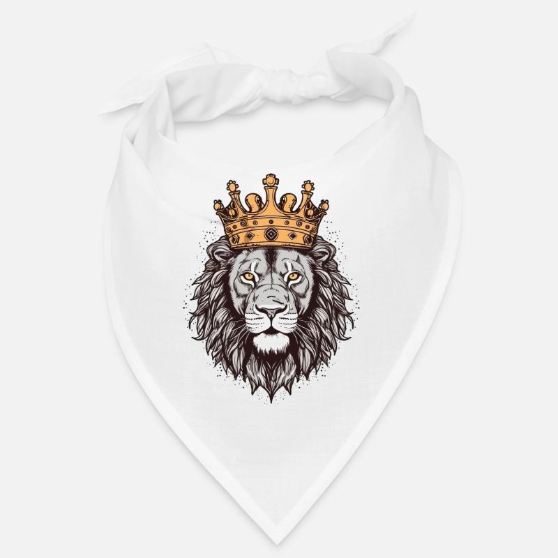 Löwe mit Krone Bandana
