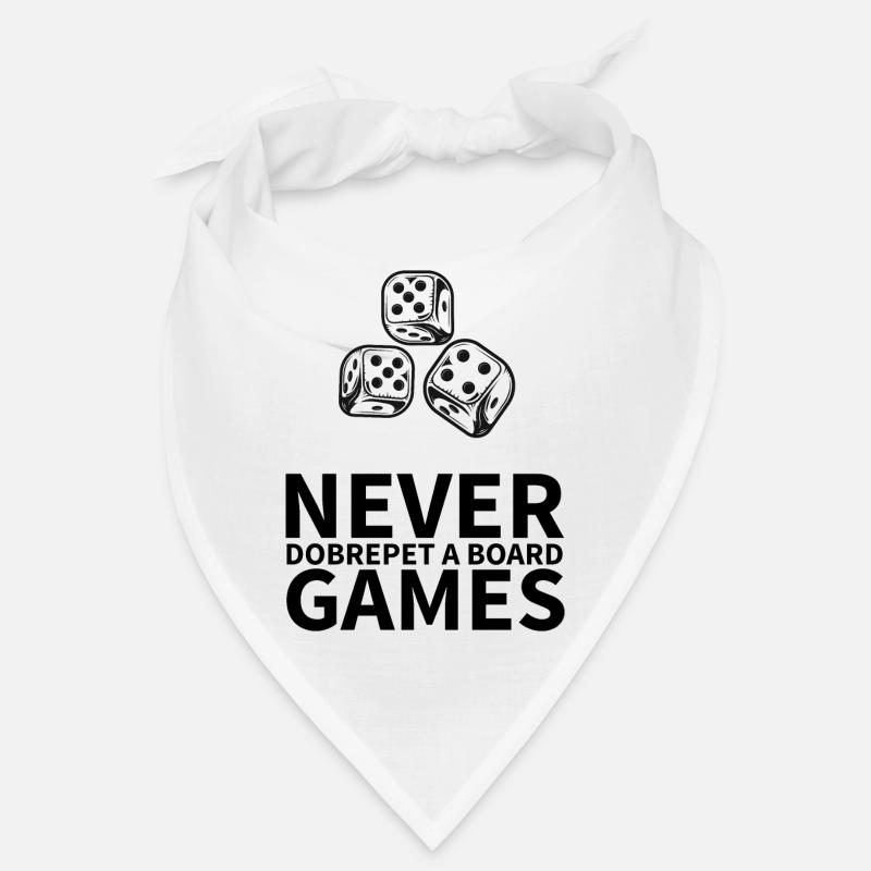 boardgame chess backgammon game night Bandana