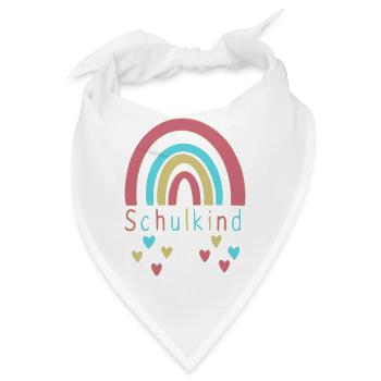 Schulkind - Bandana - Weiß - Vorne