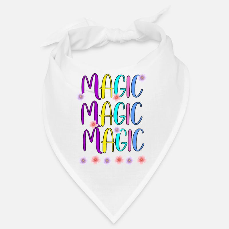 Colors MAGIC Words Design Bandana