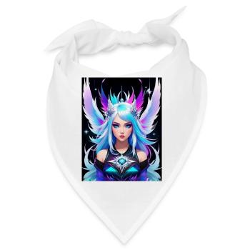 Ice Queen Galaxy - Bandana - Weiß - Vorne