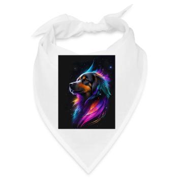 Dog Galaxy - Bandana - Weiß - Vorne