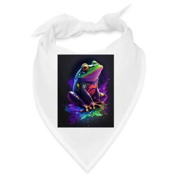 Frog Galaxy - Bandana - Weiß - Vorne