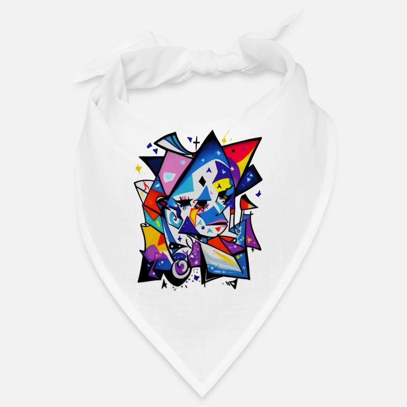 Graffiti - Bandana - blanc