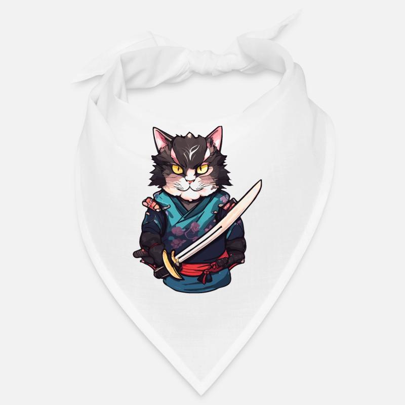 Samurai-Katze #12 Bandana