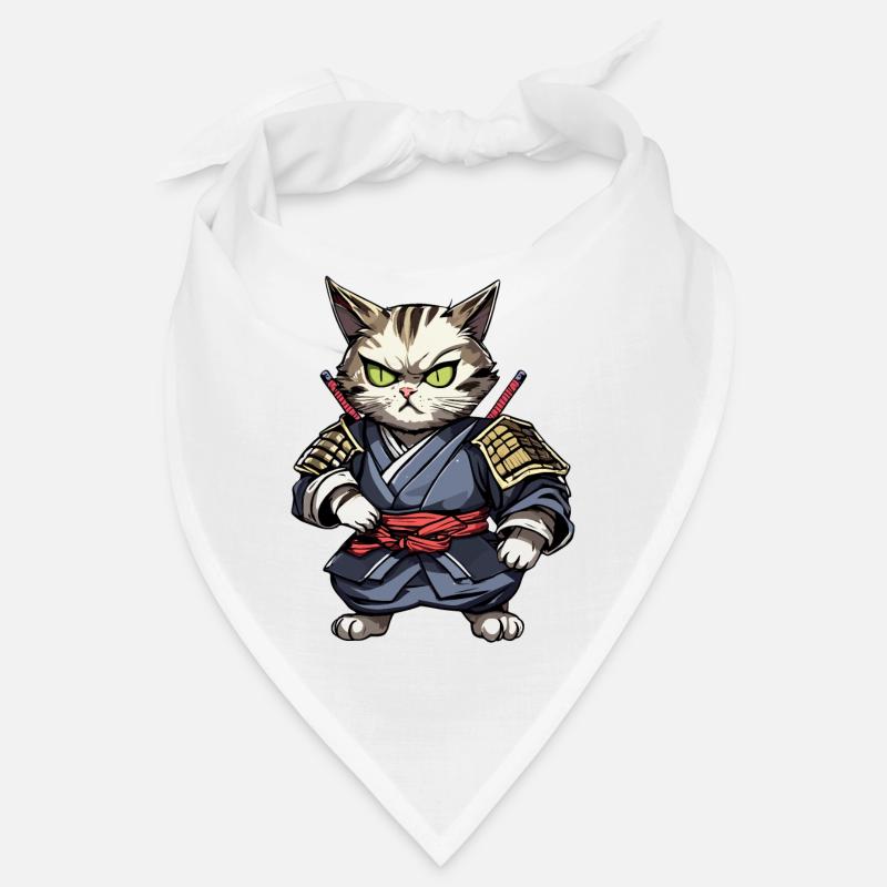 Samurai Cat #15 Bandana