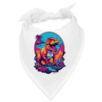 Tyrannosaurus Rex - Bandana - Weiß - Vorne