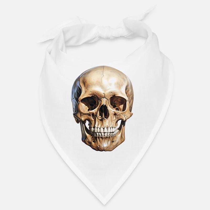 Crâne Crâne, symbole de mort et de danger Bandana
