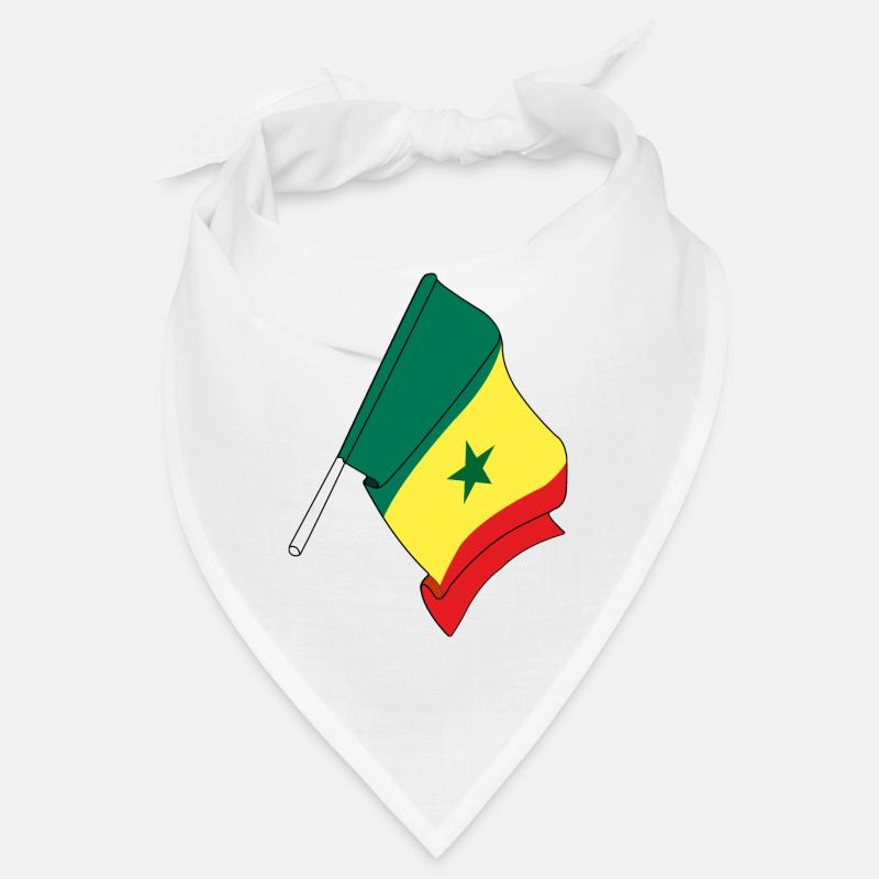 Drapeau du Sénégal Bandana
