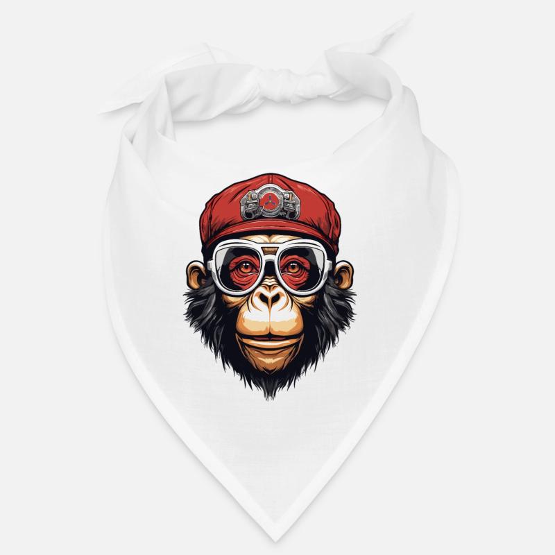 Cooler Affe Bandana