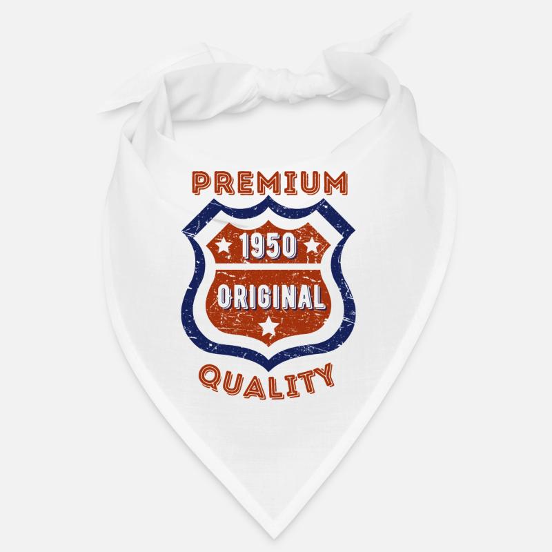 Qualité premium 1950 Bandana