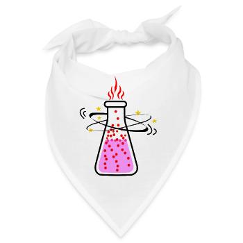 Gift oder Zaubertrank - Bandana - Weiß - Vorne