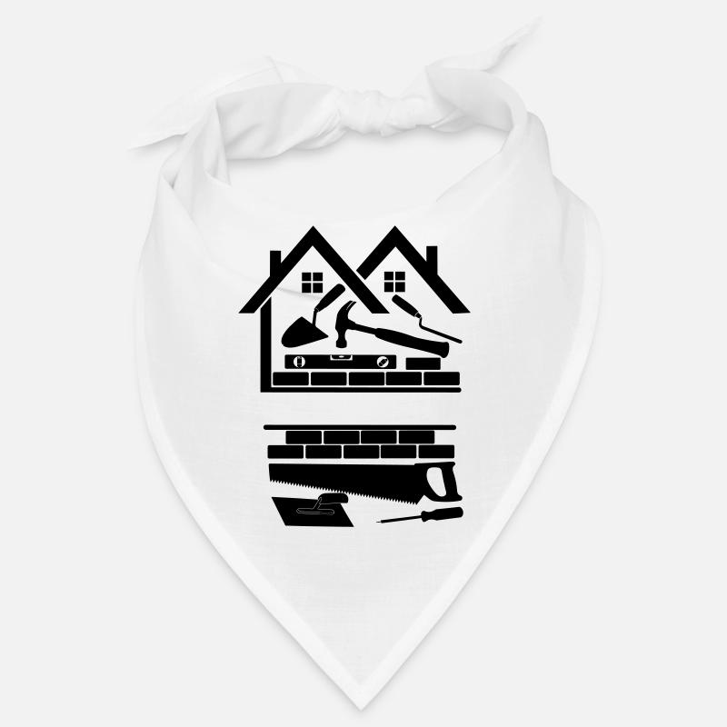 Logo der Baufirma "Häuser" Bandana
