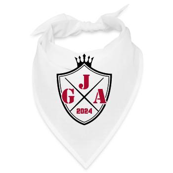 jga 2024 wappen - Bandana - Weiß - Vorne