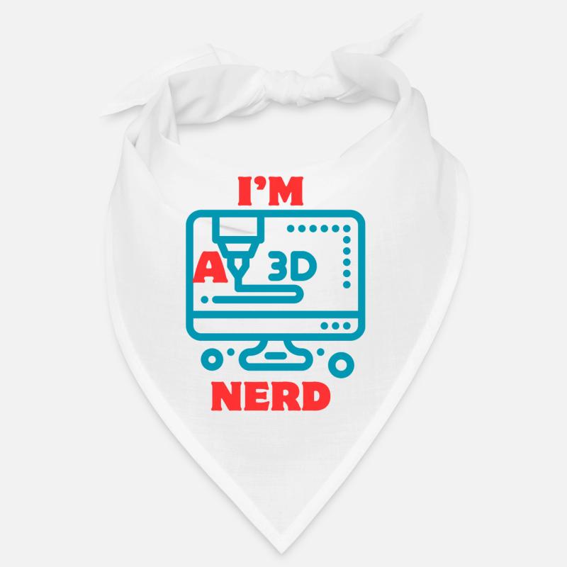 3D-Drucker Spezialist I'm a 3d nerd Bandana