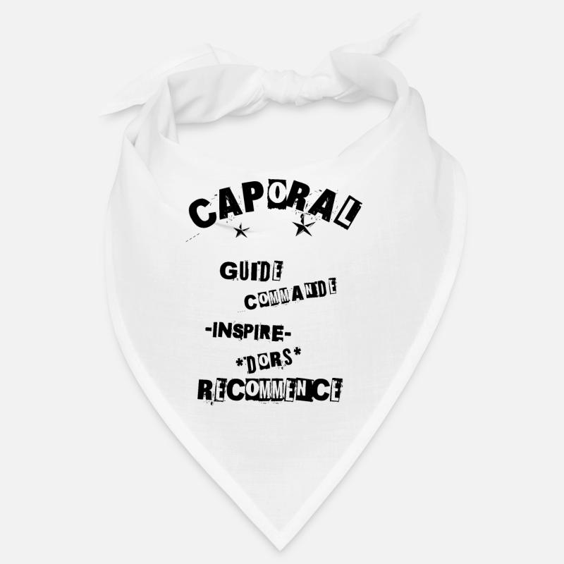 T-shirt de motivation « Caporal Guide Commande » Bandana