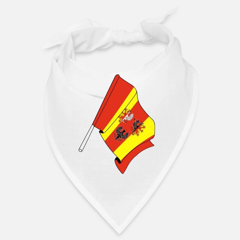 Drapeau : Lodz, Pologne Bandana