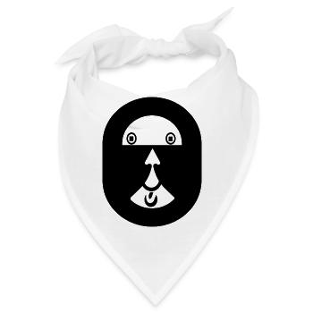 Blickfang - Bandana - Weiß - Vorne