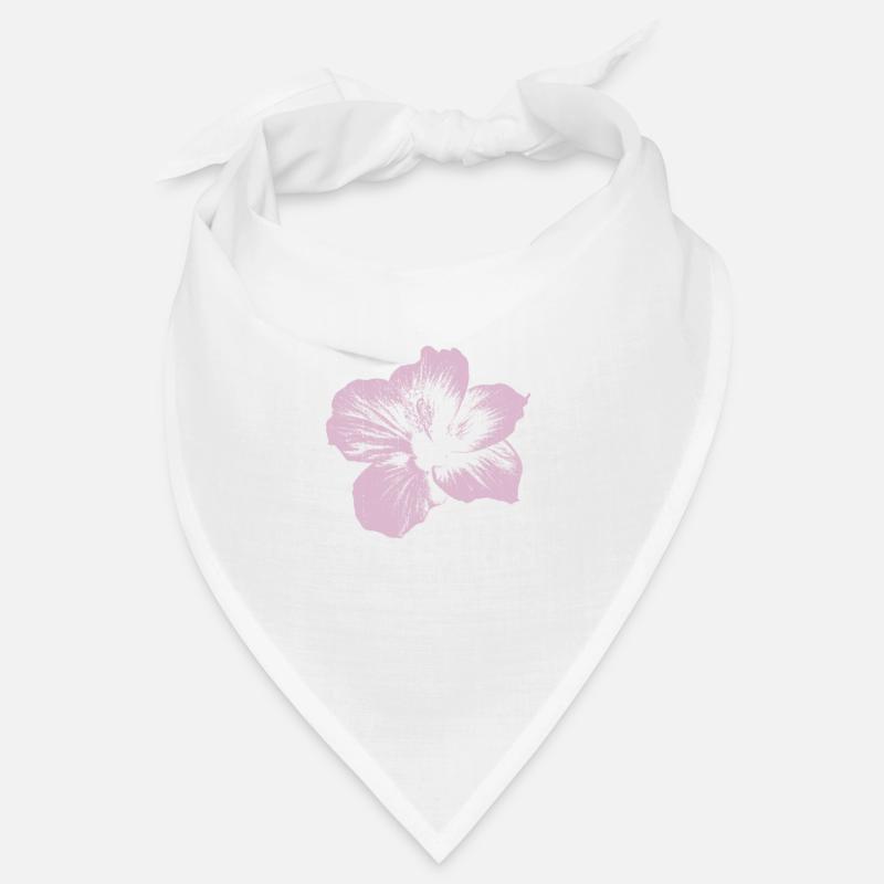 Fleur d’hibiscus Fleur d’hibiscus - Bandana - blanc
