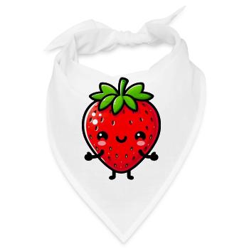 Erdbeeren Erdbeeren - Bandana - Weiß - Vorne
