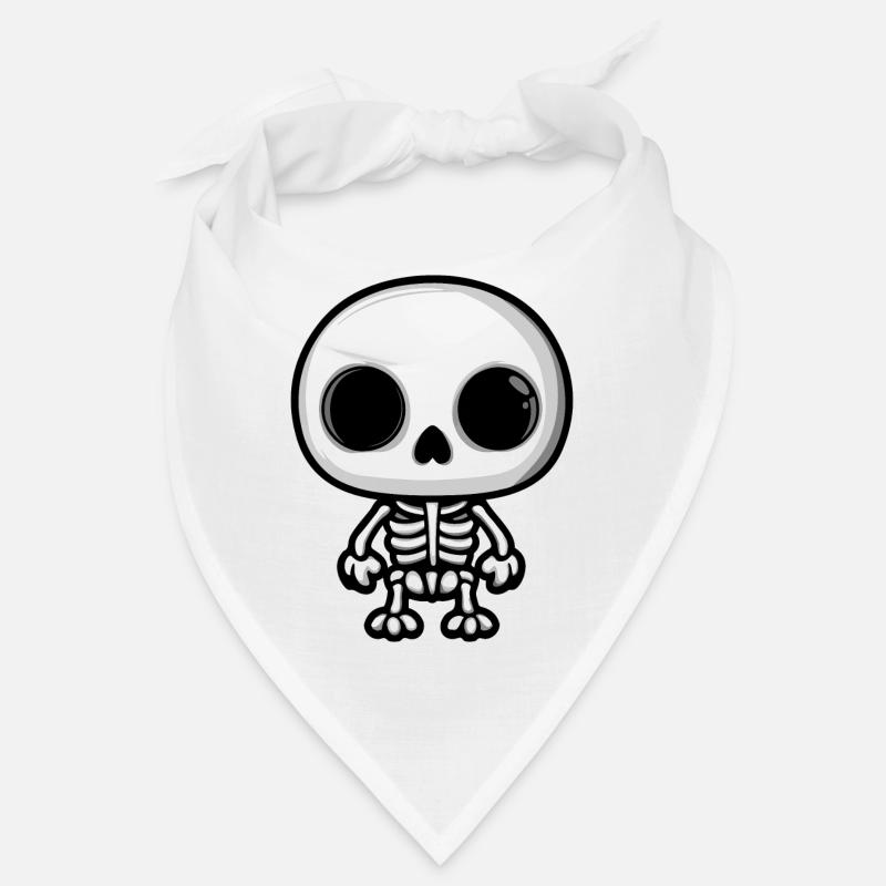 Skelett Halloween Comic Bandana