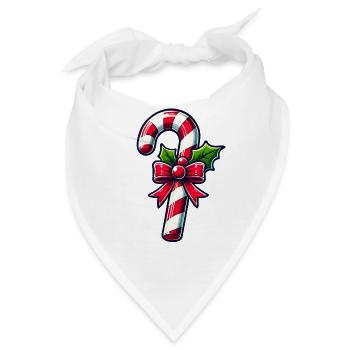 Zuckerstange - Bandana - Weiß - Vorne