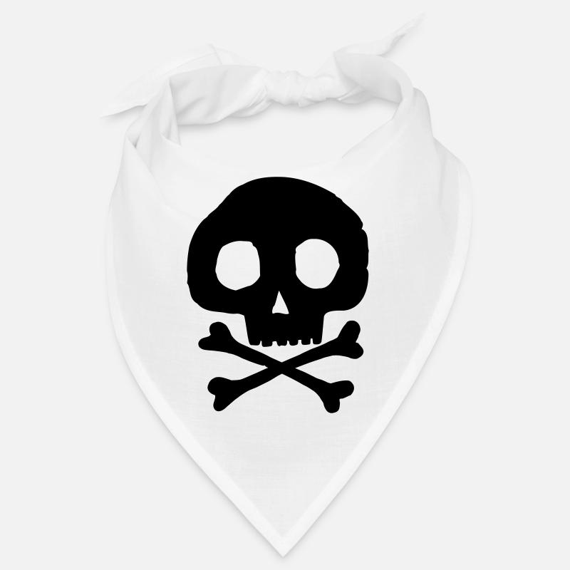 Skull and bones Bandana