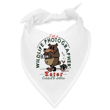 Naturfotograf - Bandana - Weiß - Vorne