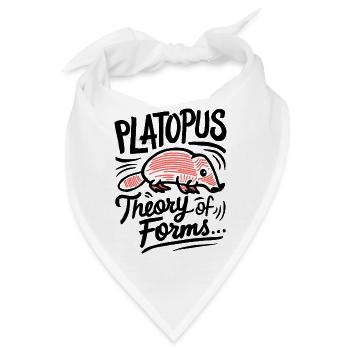 Theory of Forms - Platopus Design - Bandana - Weiß - Vorne