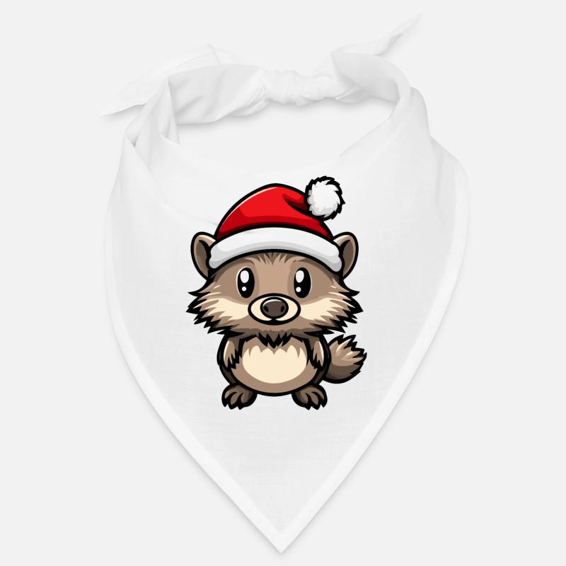 Igel Weihnachten Bandana